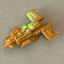Vintage Diener Rubber Spaceship UFO Vending Toy 1970s Galactica Ship Rocket Fly