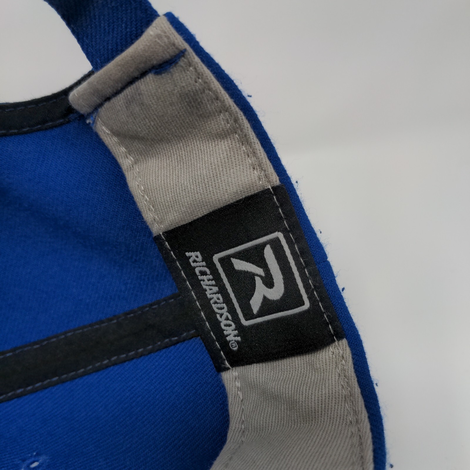 SB Strapback Hat Blue Medium-Large Embroidered Le… - image 7