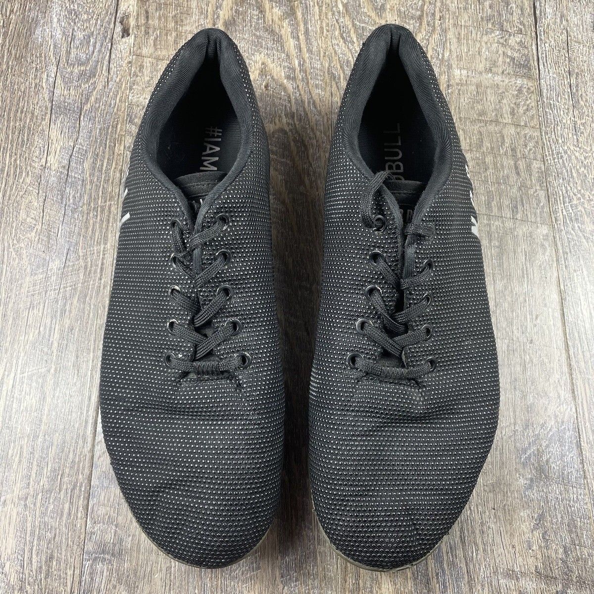 NOBULL Black SuperFabric Lace Up Low Top Training Crossfit Shoes M 10.5 W‎ 12 Men main image 2
