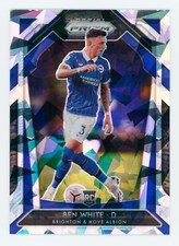 2020-21 Ben White Panini Prizm Cracked Ice Brighton Rookie Card 22/23. rookie card picture