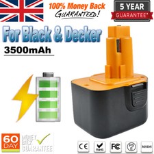 12V 3.5Ah Battery for Black &Decker Firestorm PS130 PS130A A9252 A9275 CD1200 UK