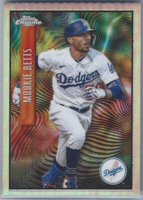 2022 TOPPS CHROME SONIC MOOKIE BETTS EXPOSE DODGERS CASE HIT