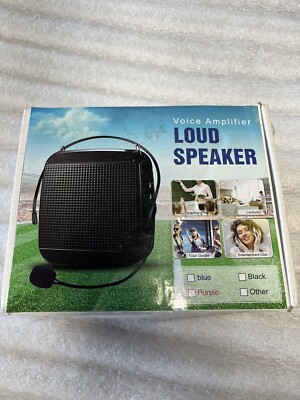 Megaphone Voice Amplifier Loud Speaker. Built In Battery SD-S613