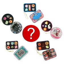 Blind Box Japan Mini Food Toy Cookie Tin Keychain Gashapon Tiny Miniature Figure