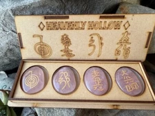 Reiki Set, Usui Reiki Set, Rose Quartz , Reiki Box Set ,Reiki Set,Reiki Symbol