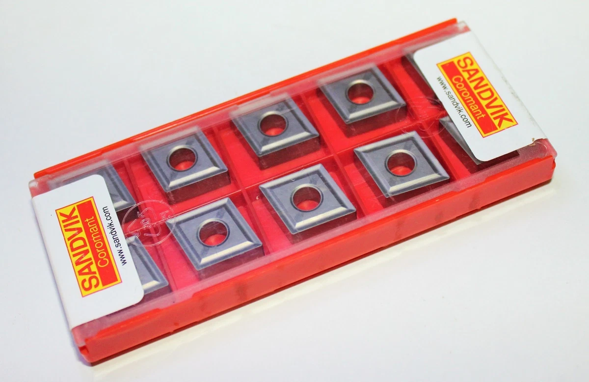 10) NEW Sandvik SCMT 12 04 08KM Grade H13A Carbide, 52 OFF