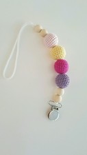 Crocheted Pacifier Clip