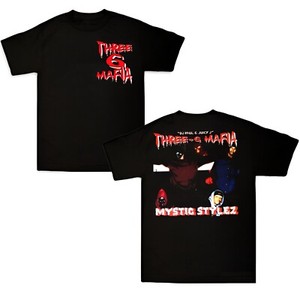 T-shirt Personnalisé Three 6 Mafia - Homme - Toutes Tailles - Blanc - Neuf Avec étiquettes