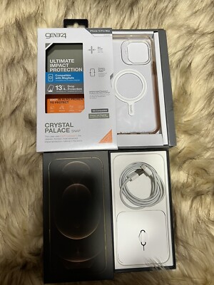 Part Of Iphone  12 pro Max -512 gb Gold(cover And Box Only)