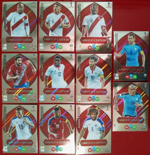 Cards Adrenalyn World Cup 2018 Limited Edition Mbappe Messi Ronaldo Neymar - Picture 4 of 83