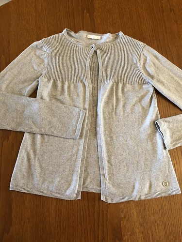Gilet Chloé En Laine - Taille L, Couleur Greige, Neuf Sans étiquettes