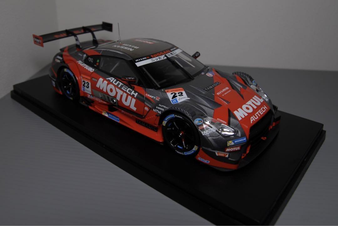 EBBRO Super GT Motul Autech GTR GT500 2014 1/18 Mini Car Red F/S