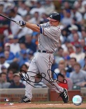 ADAM LAROCHE ATLANTA  BRAVES SIGNED AUTOGRAPHED  8X10 PHOTO W/COA