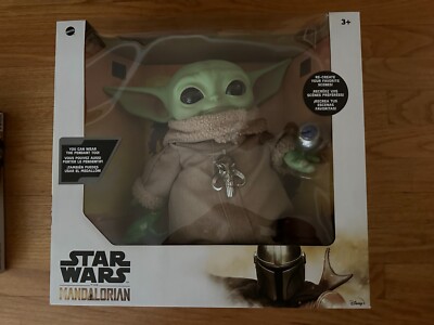 Grogu, Baby Yoda Star Wars The Mandalorian Mattel With Accessories NIB Costco