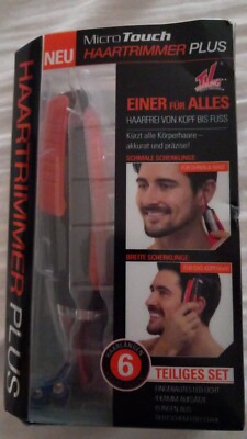 Micro Touch Haar trimmer mit Batterien 