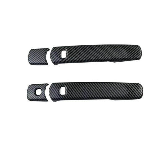 Gloss Carbon 2Smart Car Door Handle Covers Trim For Infiniti G35 Coupe 2003-2007 - Imagen 3 de 5