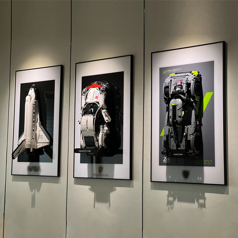 LEGO Porsche 911 RSR Wallboard Display Frame & Storage 42096 FREE FAST SHIPPING - Image 2 of 4