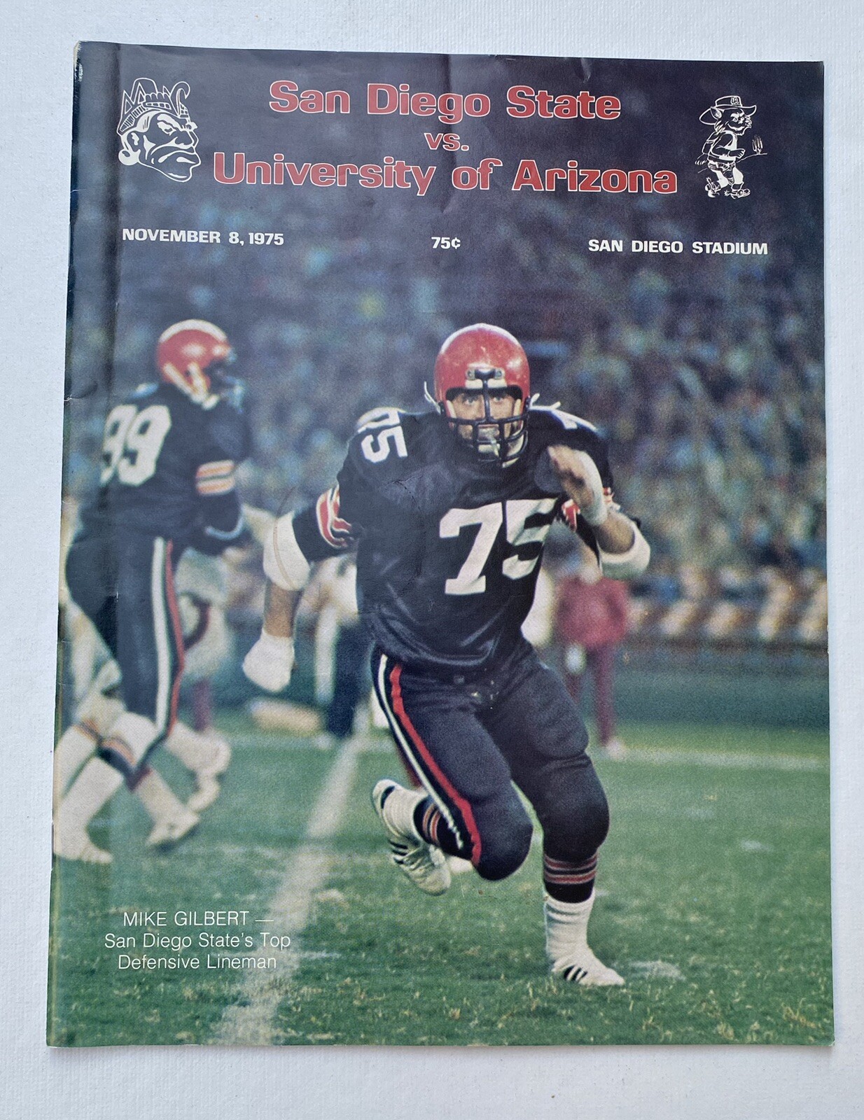 1975 San Diego State Vs University Of Arizona Football Program T30 EBay 1975-san-diego-state-vs-university-of-arizona-football-program-t30-ebay