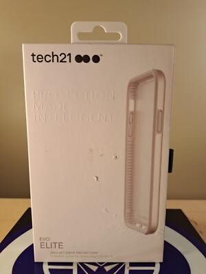 TECH21 TECH 21 EVO ELITE CELL PHONE CASE FOR IPHONE X SILVER