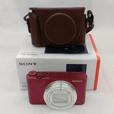Sony Cyber-Shot DSC-WX500 Red Compact Digital Camera 18.2 MP Tested from Japan