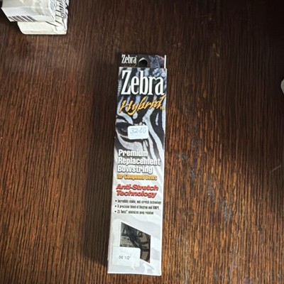 Zebra Hybrid Premium Replacement Bowstring 56 1/2 in Tan/Black Compound
