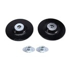 For ,  , 4.5" X 5/8"- 11 Angle Grinder Ribbed Backing Pad(2PCS) G3T71670