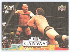 2023 Upper Deck AEW #C36 Dax Harwood UD Canvas