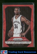 2015-16 Panini Prizm #232 Brandan Wright Ruby Wave Prizms #/350