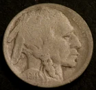1914 D Buffalo Nickel Semi-Key Date Horn Details Holo-Restored Five 5c Coin E049