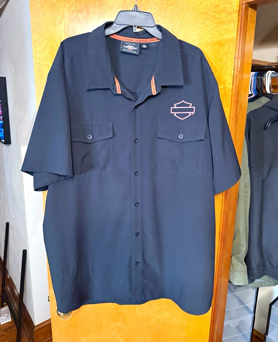 【週末限定値下げ❗】HARLEY-DAVIDSON ワークシャツ 25+ Harley-Davidson Casual Button-Down Shirts for Men for sale