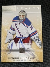 2014-15 Upper Deck Artifacts #101 Henrik Lundqvist #/999