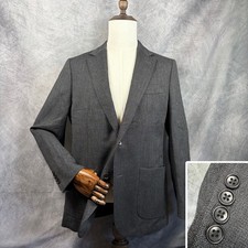 Bonobos Men s Marzotto Italian Wool Unstructured Blazer Slim Fit 40R Gray