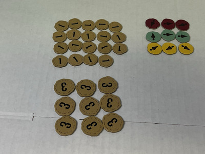 Horizons Of Spirit Island Replacement Energy Markers & Single Turn Effect Marker