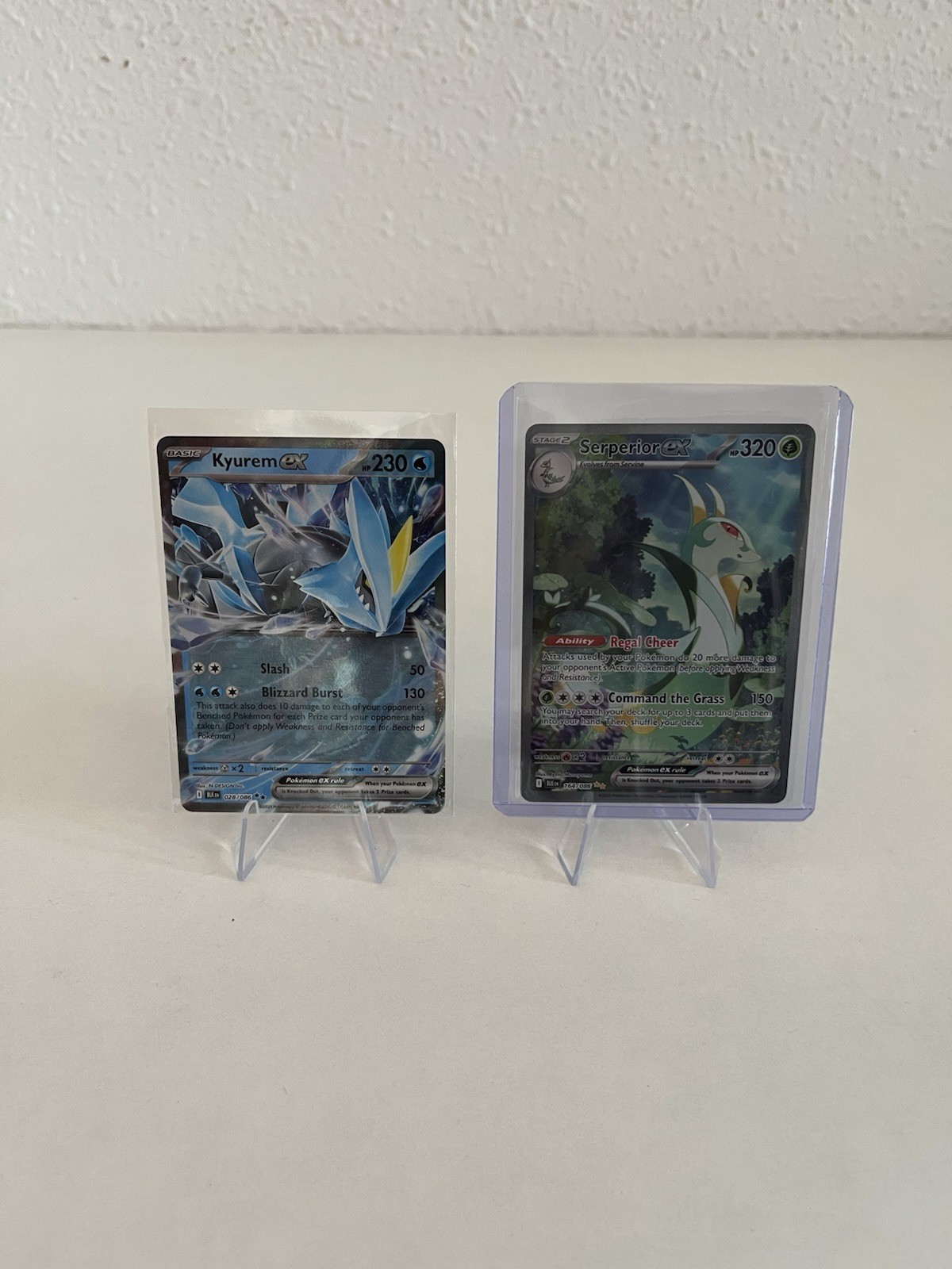 Pokemon Serperior EX 164/086 TCG SV: Black Bolt NM