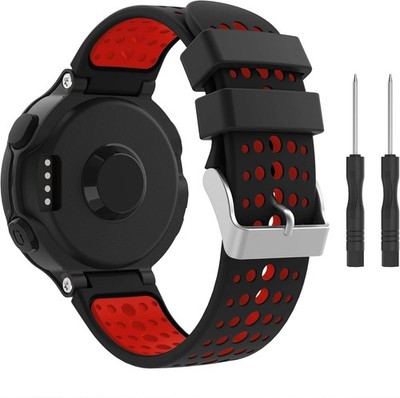 Einstellbares Uhrenarmband aus weichem Silikon für Forerunner 235 Lite/735XT/230