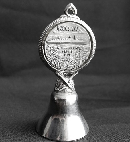 Vintage Norwegian Caribbean Line NCL SS NORWAY Souvenir Bell