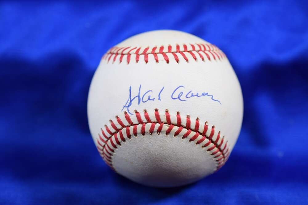 Hank Aaron PSA DNA Autographed National League ONL Signed Baseball