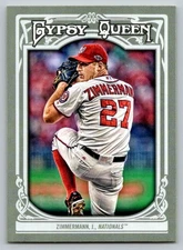 2013 Topps Gypsy Queen #278 Jordan Zimmermann Washington Nationals