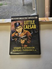 RARE OOP OUT OF PRINT DVD LITTLE CAESAR 1930 EDWARD ROBINSON CRIME MOB GANGSTER 