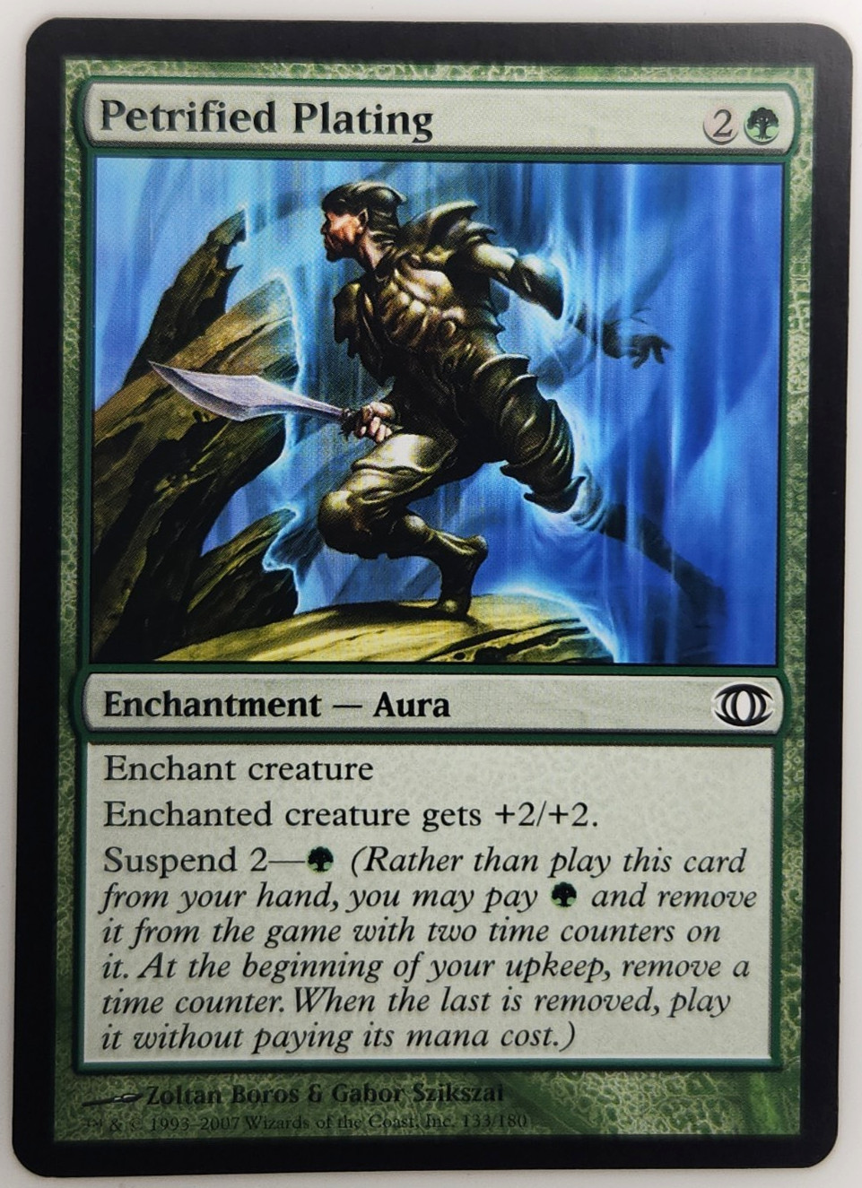 Magic the Gathering Petrified Plating #133 - Future Sight LP