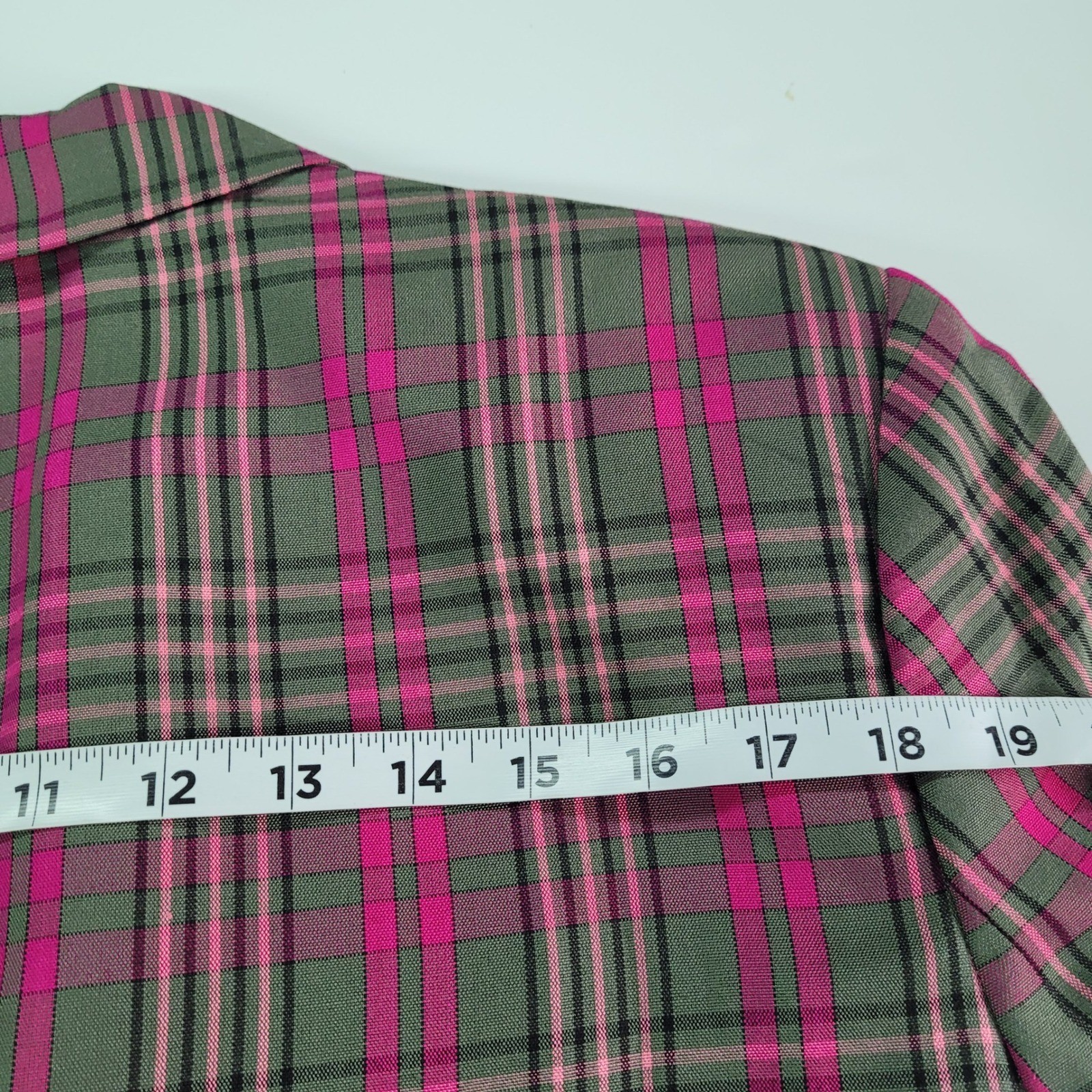 Pendleton Sophisticates Plaid Blazer Jacket Pink … - image 8