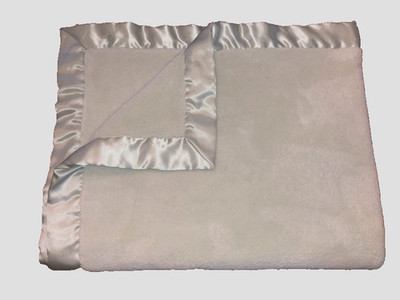 Koala Baby Light Green Stroller Blanket Luxe Plush Satin Trim Babies R Us 30x38 