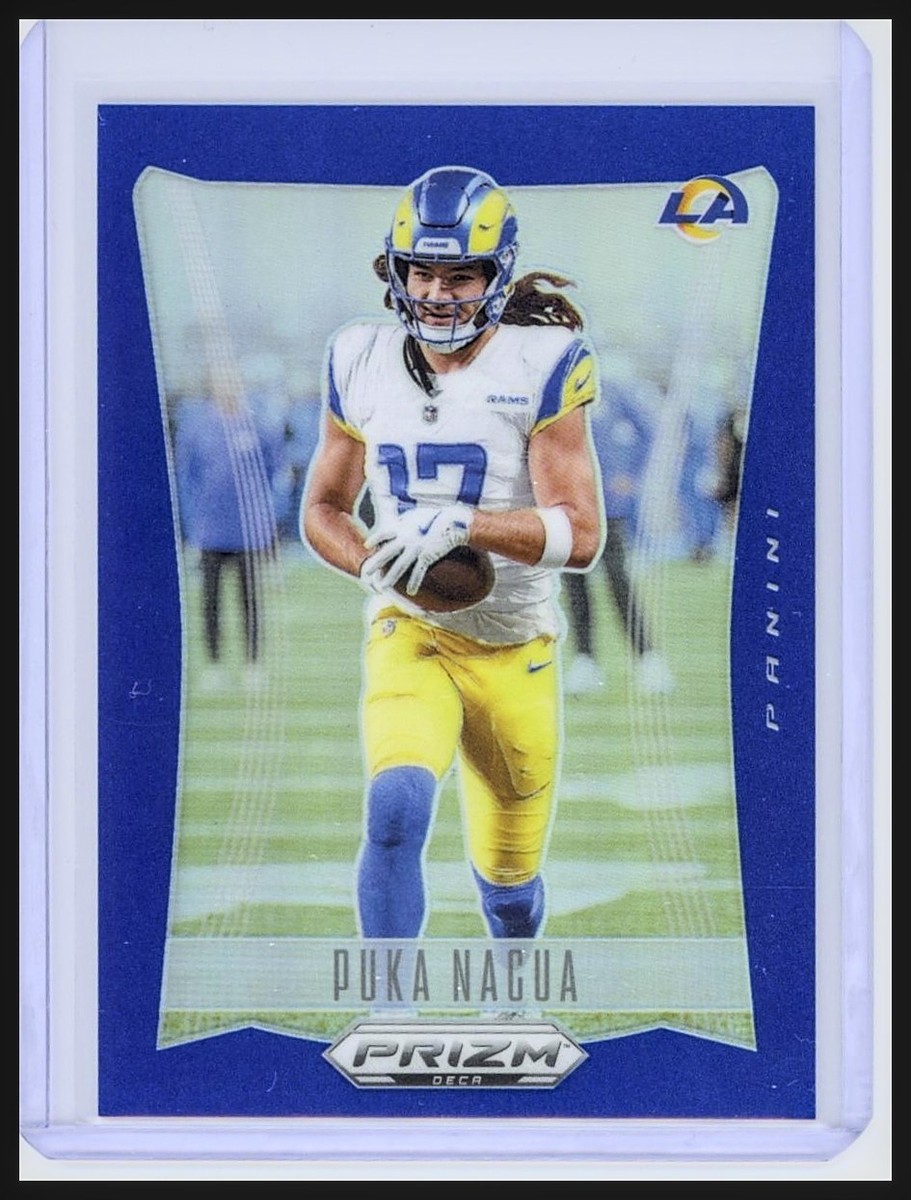 2024 Panini Prizm Deca - Puka Nacua #185 Blue Prizm /149 for