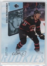 2022-23 SPx Rookies 27/299 Cole Reinhardt #195 10vd