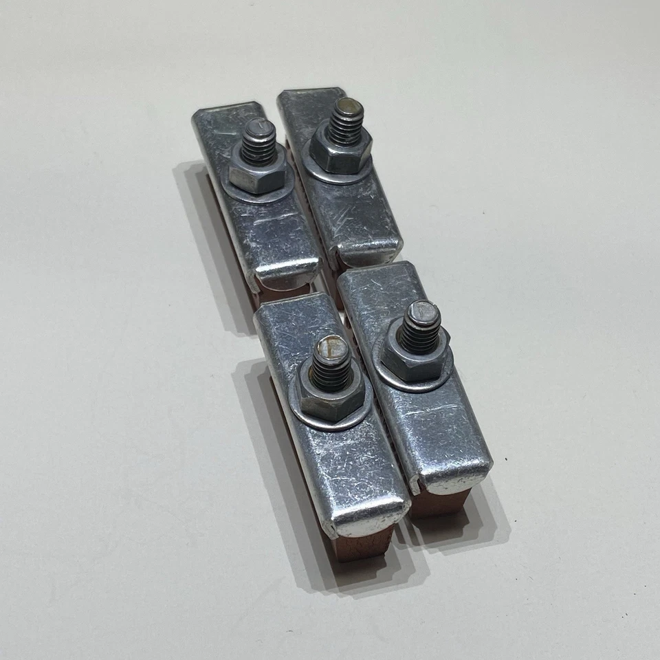 PASTILLAS DE FRENO VINTAGE SCOTT MATHAUSER C VIEJA ESCUELA BMX SALMÓN - APENAS USADAS Foto 4 de 4