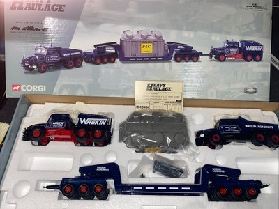 CORGI '1:50' SCALE 18007 WREKIN ROADWAYS SCAMMELL, TRAILER & TRAFO LOAD