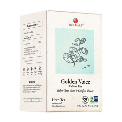 Golden Voice Herb Tea 20 Bags  by Health King