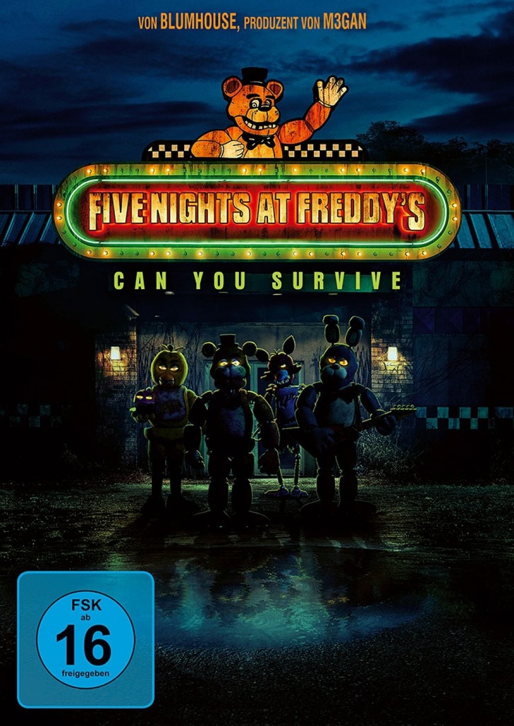 Five Nights at Freddy's (2023)[DVD/Neu/OVP] Josh Hutcherson, Elizabeth Lail, Kat - Bild 2