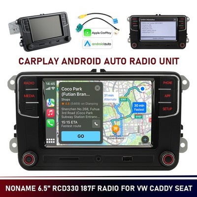 Noname Car radio RCD330 Plus 187F CarPlay Android Auto 6.5inch For VW Golf Jetta