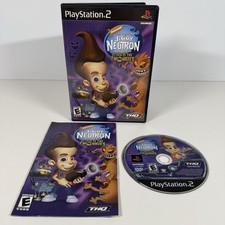 Jimmy Neutron Boy Genius: Attack of the Twonkies PlayStation 2 PS2 CIB Tested